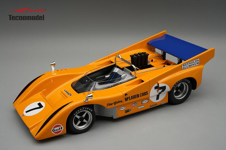 (image for) McLaren M8D #7 - Peter Gethin - Winner, 1970 Road America Can Am